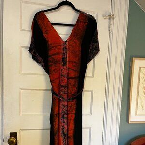 Osei Duro Easy Jumpsuit in Carmine